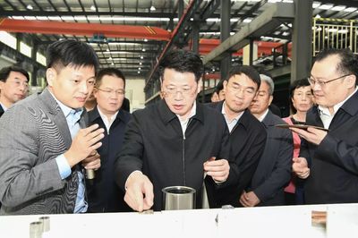 楊光榮、孫正東分別率隊觀摩全市產(chǎn)業(yè)發(fā)展項目 瑞琦塑膠展現(xiàn)建設(shè)成果